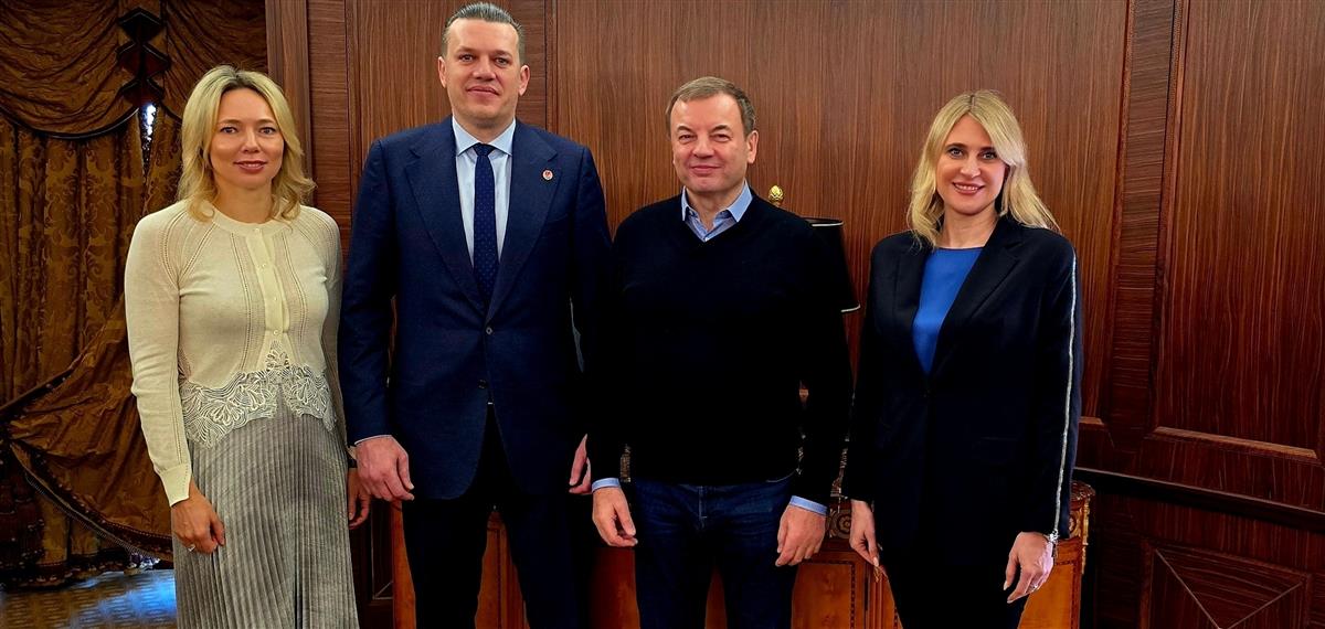 Председатель БФБ Сергей Рутенко провел встречу с руководством Единой Лиги ВТБ